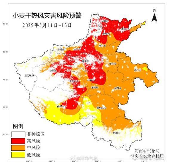 倍加网配资 河南发布小麦干热风灾害风险预警